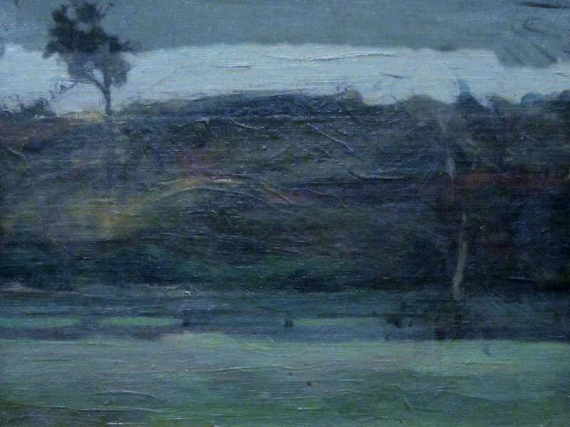 1895-Enrique Bertrix - Paesaggio